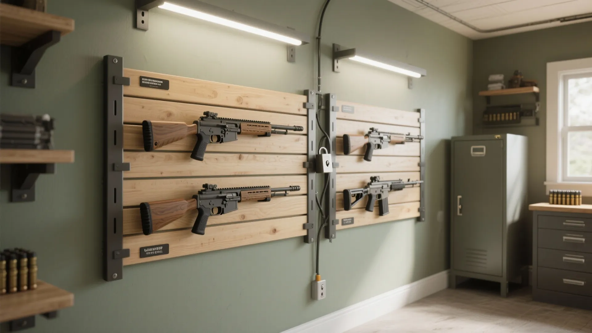 DIY Wall Mount Gun Rack: Step-by-Step Guide for Safe Storage: 1 Minute to Organize Firearms—A Fast-Track Guide to DIY Wall Racks