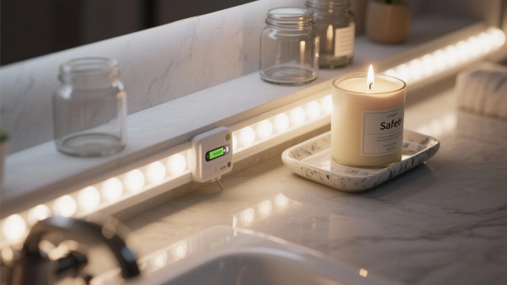 Tips 4: Safe lighting — LEDs and battery candles