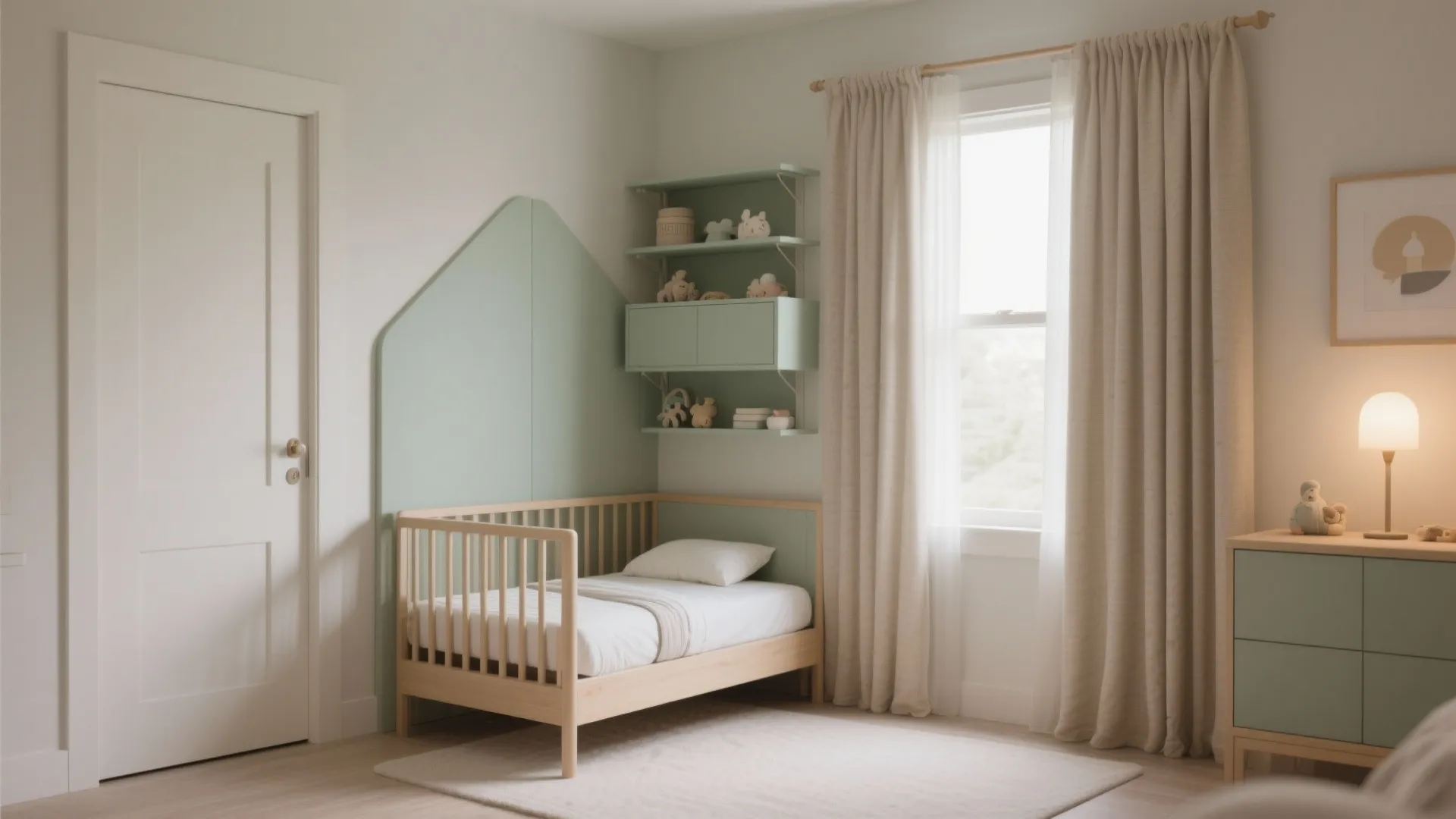 Safe Sleep Nook That Adapts as Baby Grows