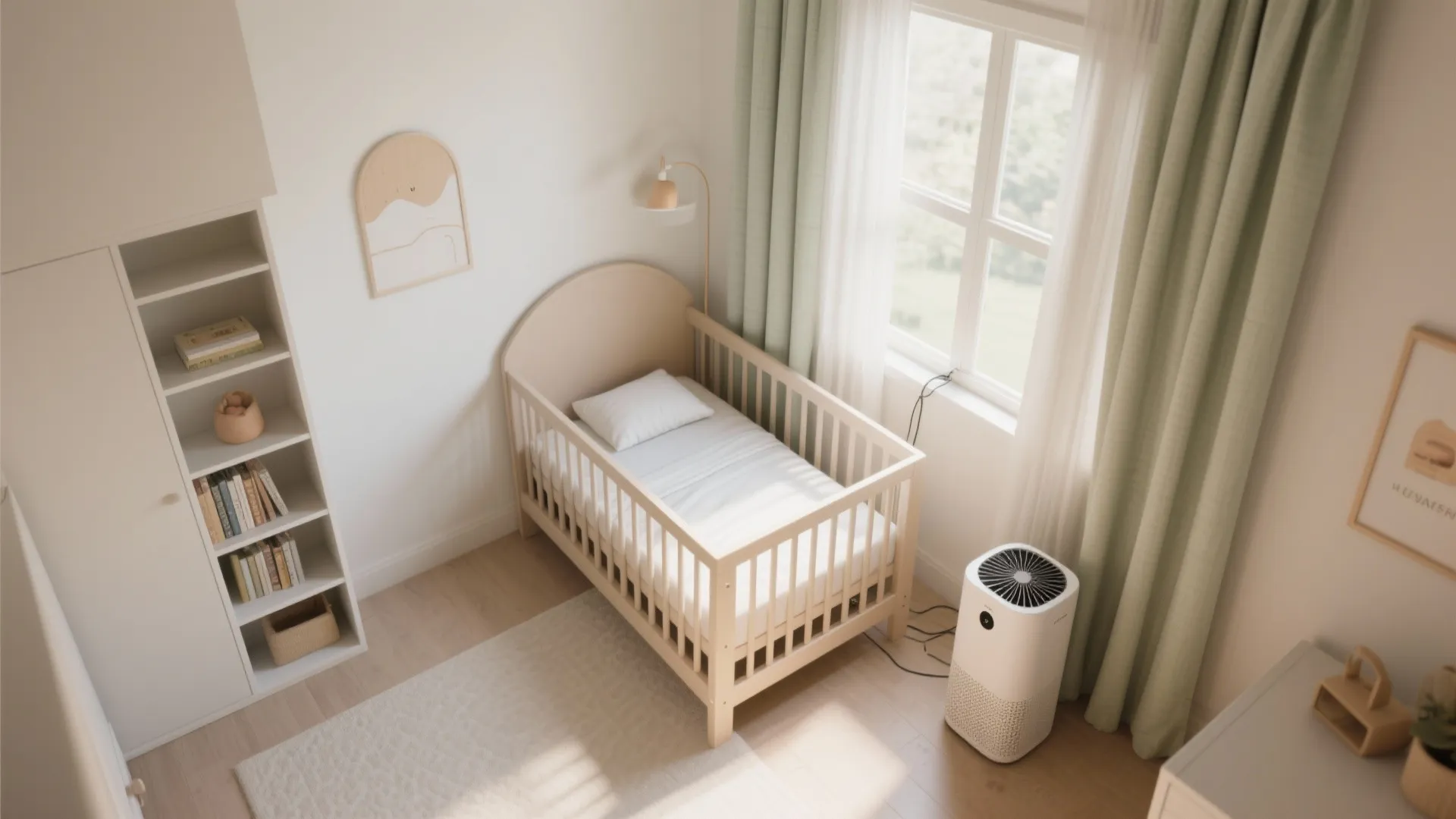 Safe Sleep Zone Layout & Airflow