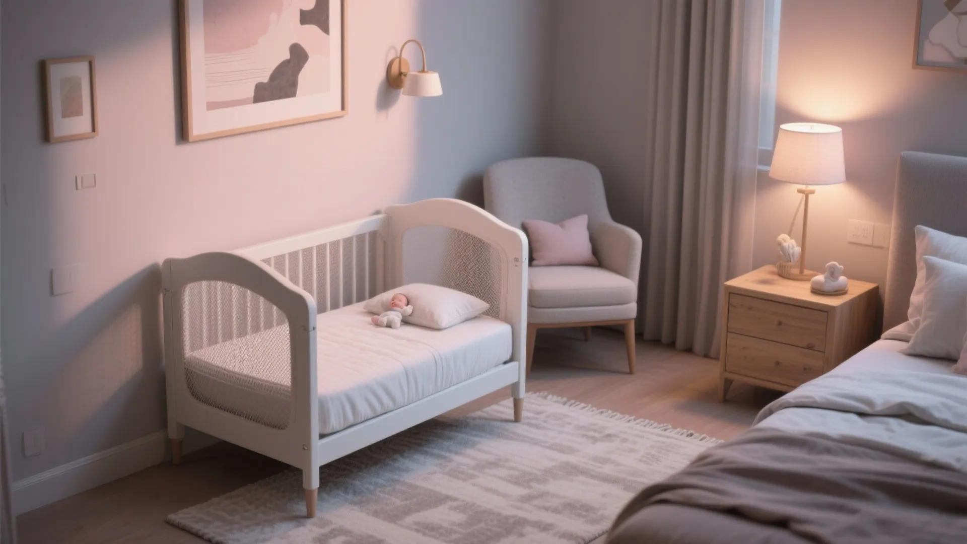 Safe Sleep Zone with Breathable Basics