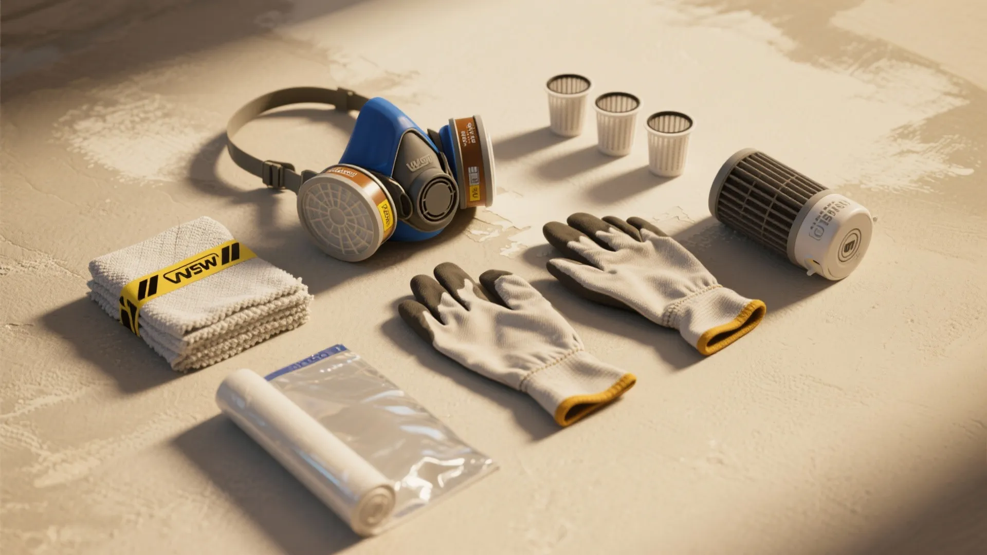 5. Accessories and safety: Filters, respirator, and masking matter most