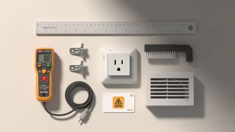 Utility Laundry Tools and Safety Gear Setup