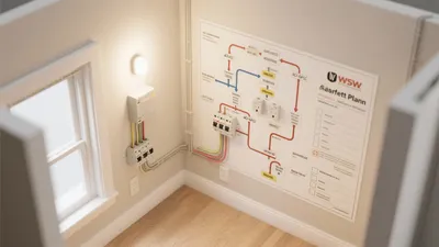 Electrical Panel Layout with Visual Wiring Diagram
