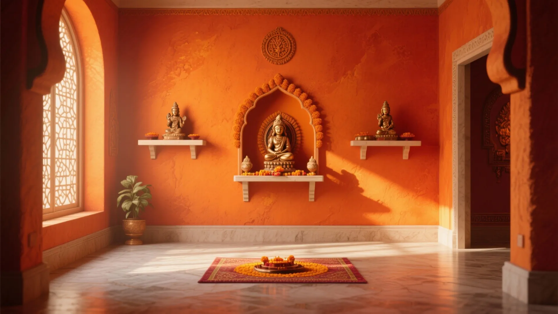 Color-Pop Accent Wall