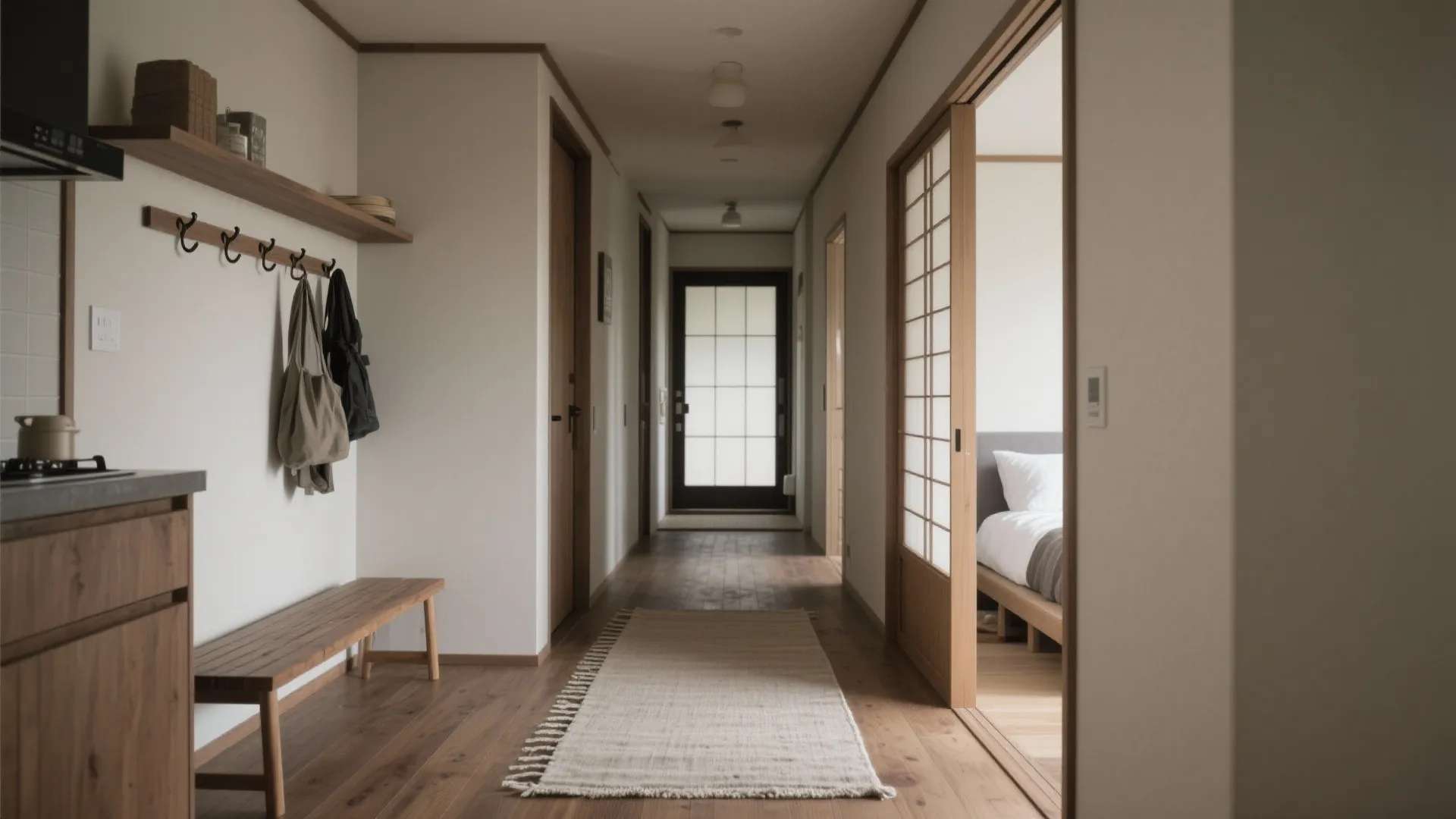 Tips 2: 動線計画を軸にゾーニング、相模原の1Kでも生活が整う