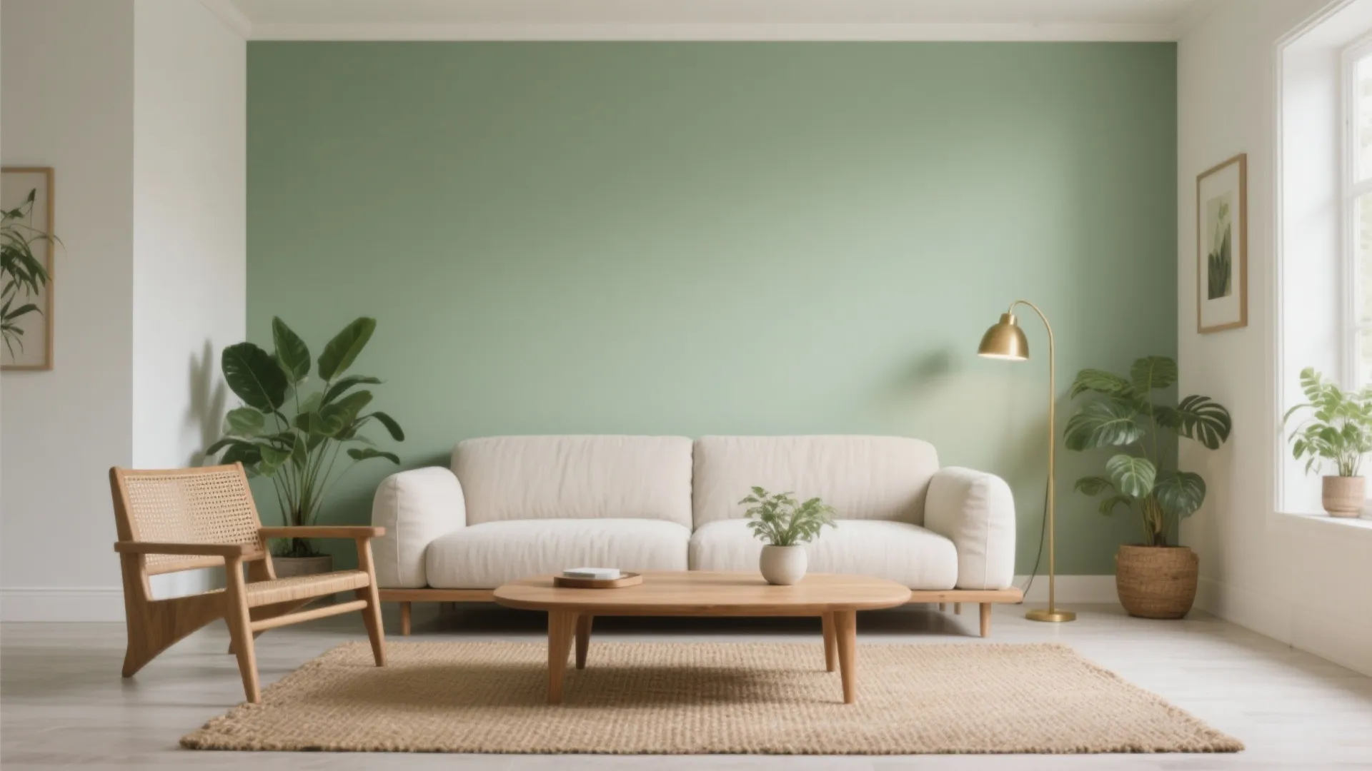 [Section: Inspiration 2] Sage Green Accent: Biophilic Calm Without Going Full Green