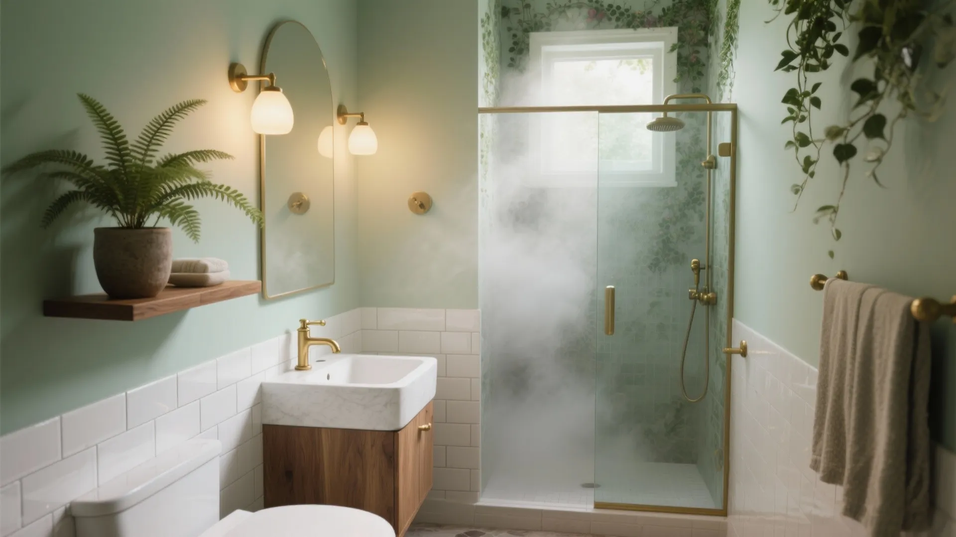5 Sage Green Bathroom Paint Ideas: Creative sage green bathroom paint colors and small-space tips from a pro with 10+ years’ experience