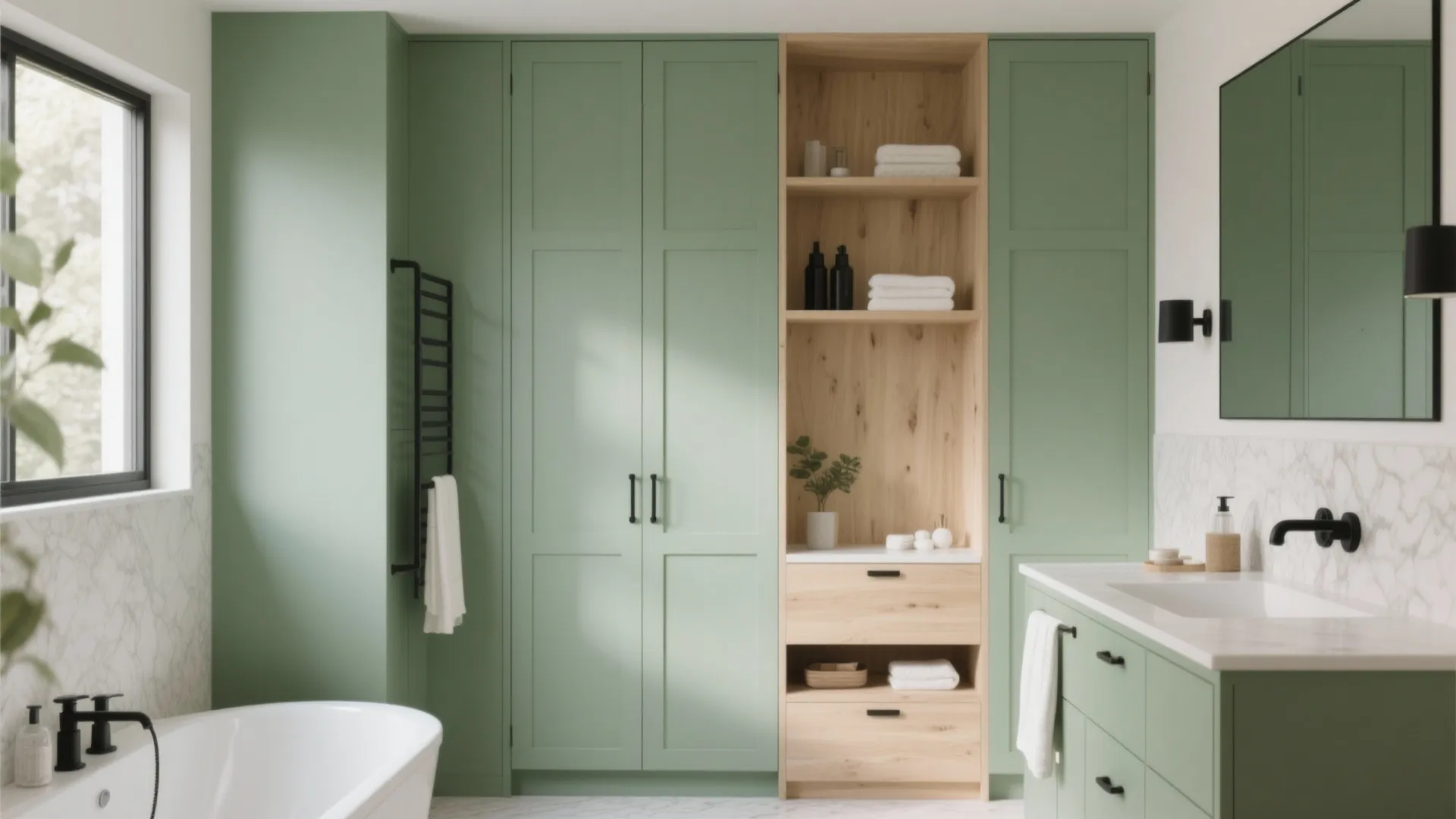 5. Sage Green Serenity