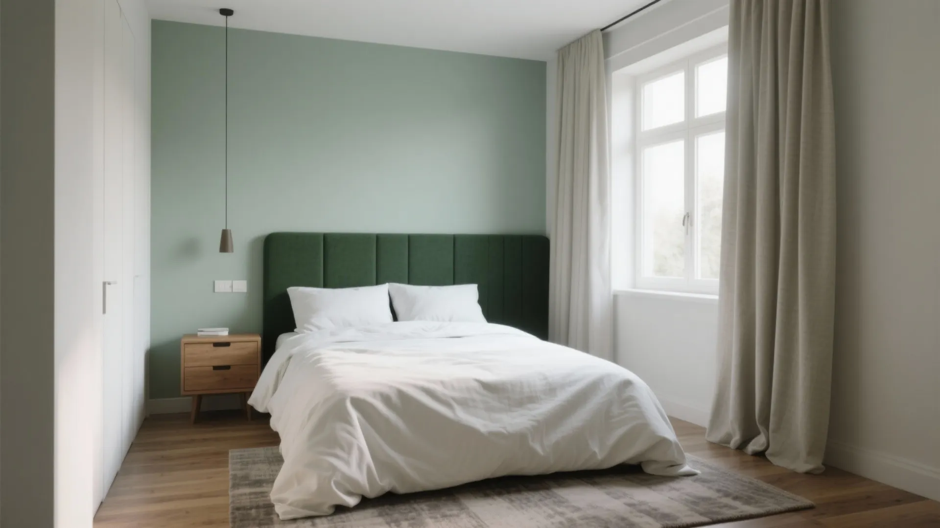 Soft Sage Bedroom Calm