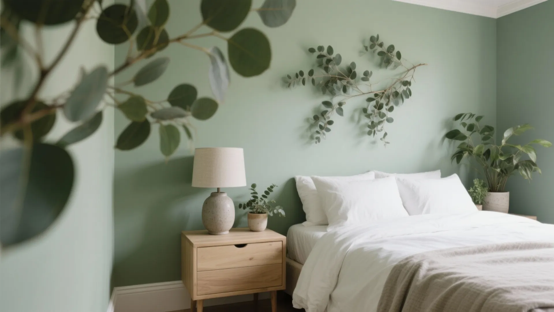 Calming Greens and Sages for Wellbeing