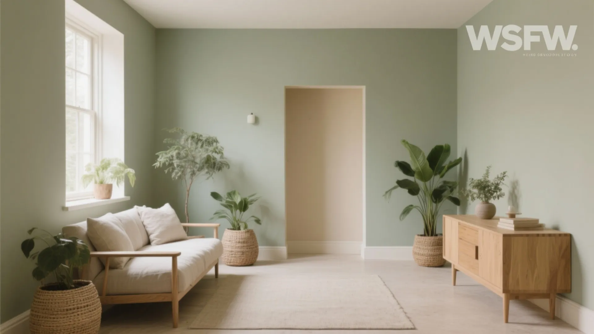 Soft Sage + Warm Beige