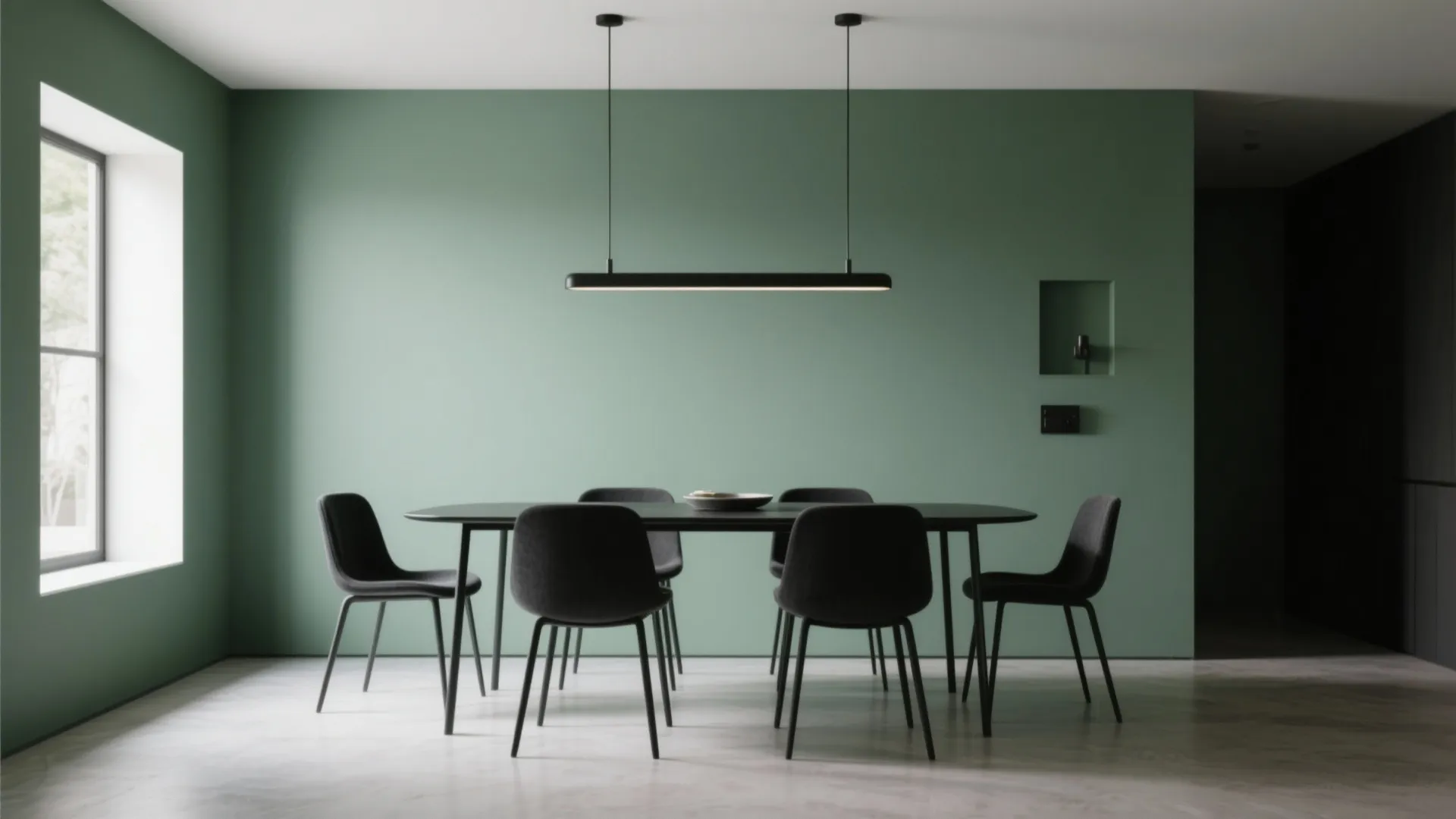 4. Bold Black Accents