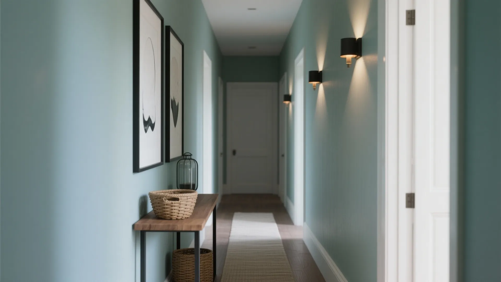 Earthy Greens and Muted Blues for Calm