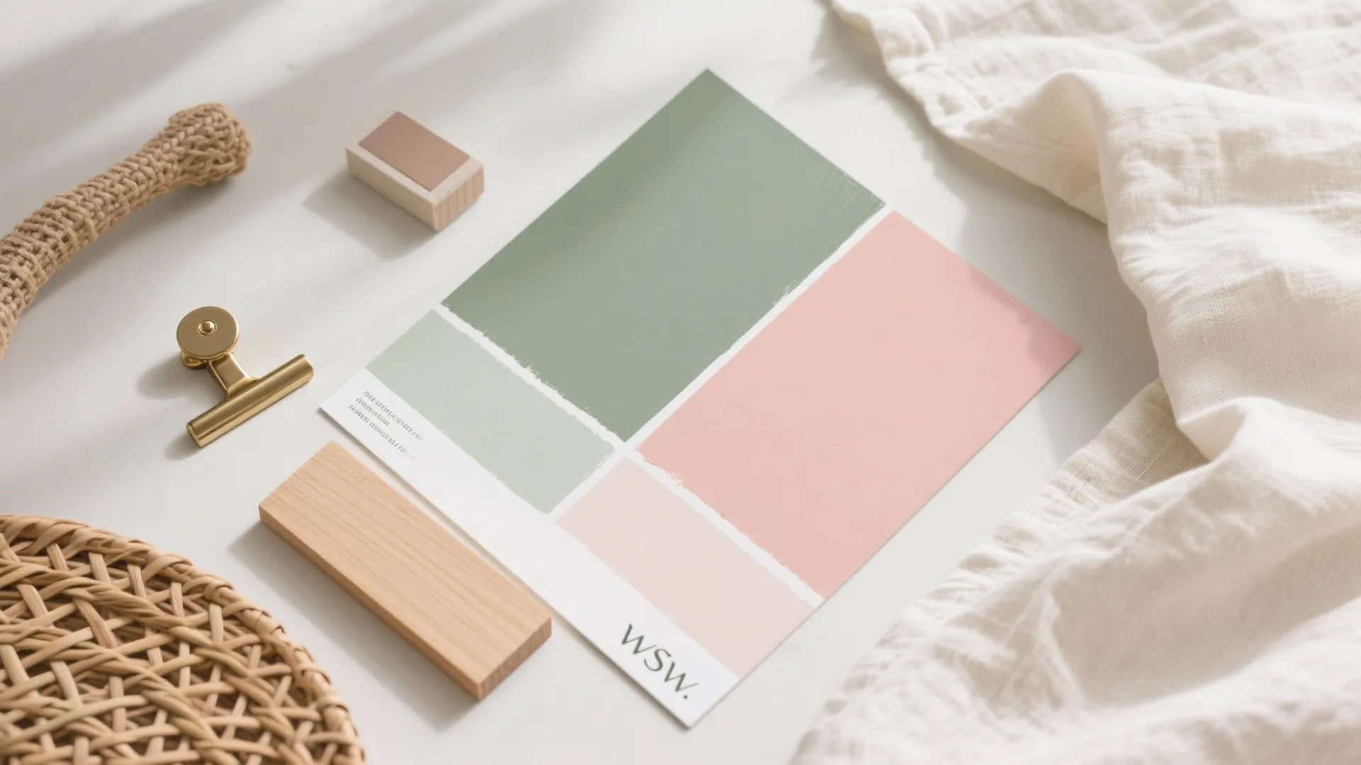 Nature-Inspired Sage + Blush Combo