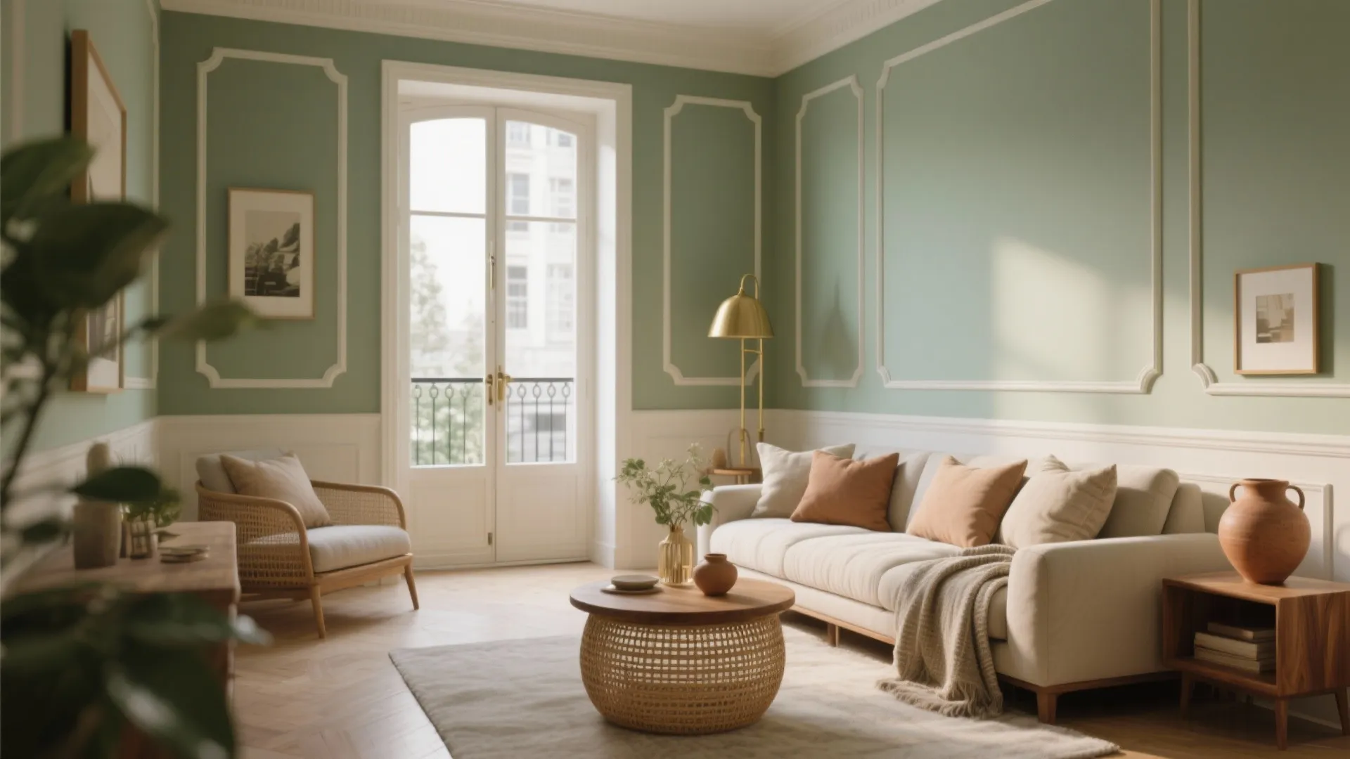 2) Nature notes: sage, clay, and bone