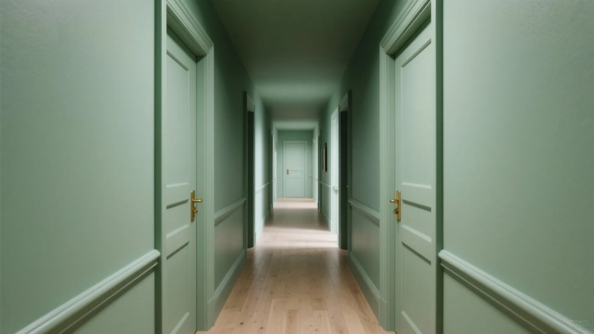 Color Drenching for a Calm, Cohesive Hall