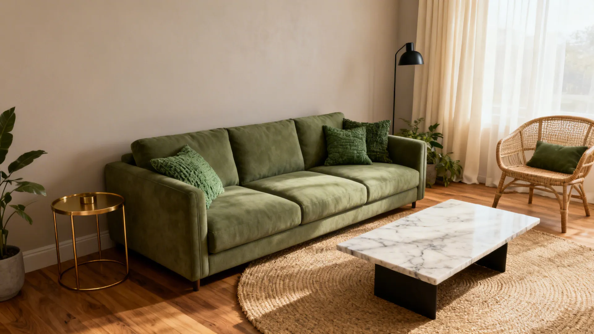 5 Sage Green Couch Living Room Ideas