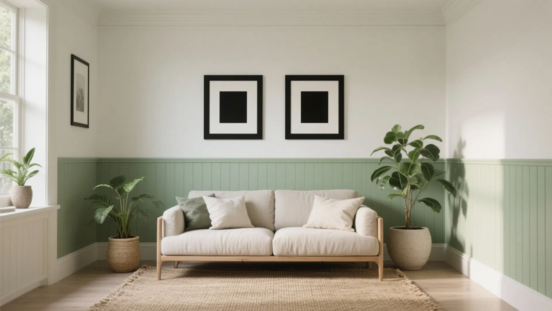 Sage Green and Cream Calm Combo