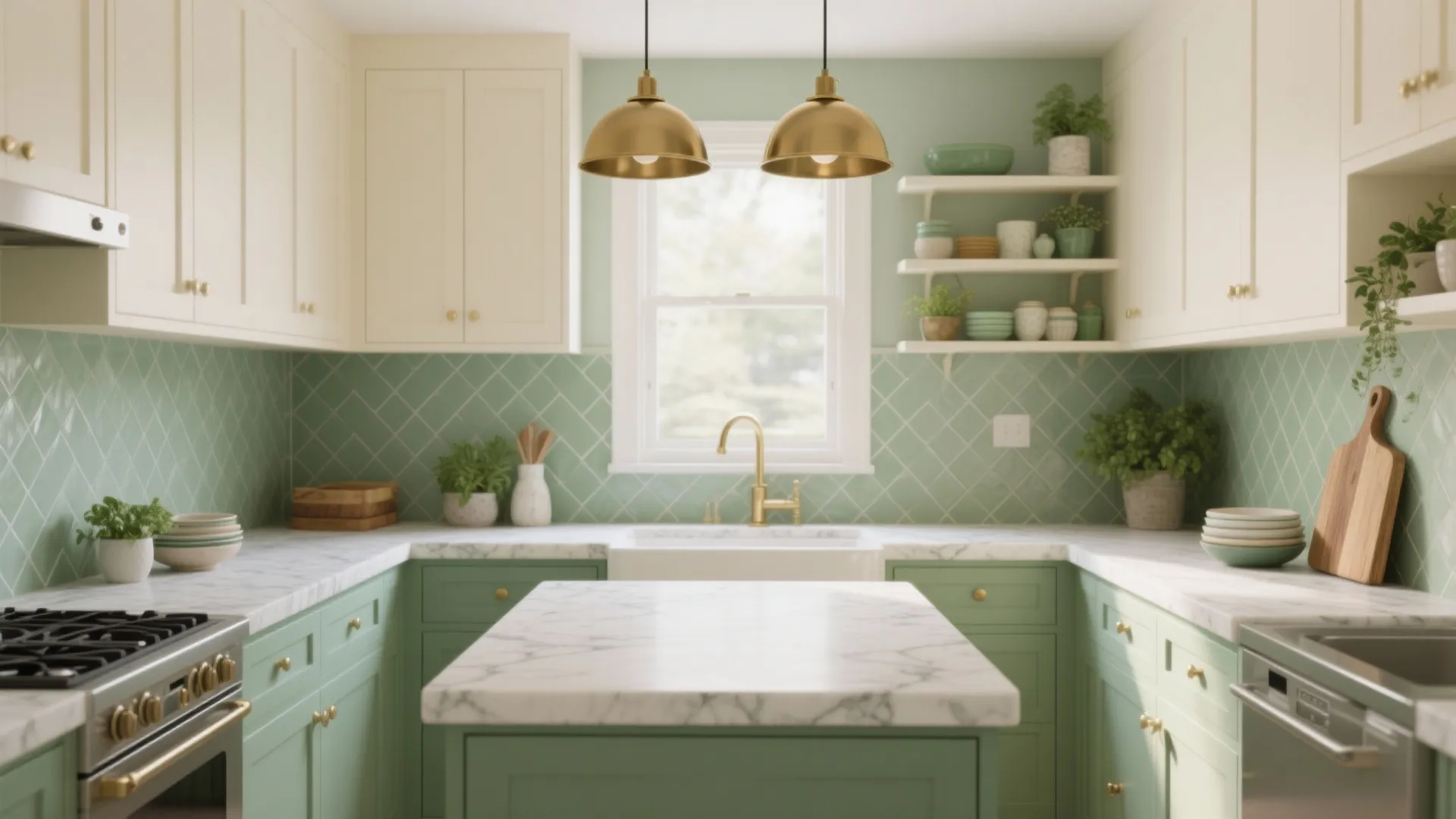 5 Sage Green and Cream Kitchen Ideas: How I transformed small kitchens with sage green and cream—practical tips from a senior designer