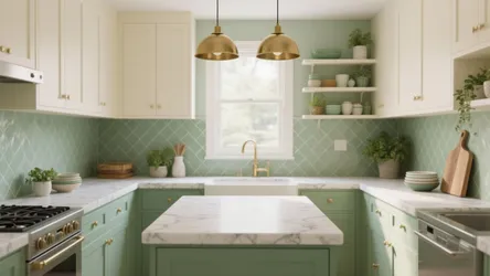 5 Sage Green and Cream Kitchen Ideas