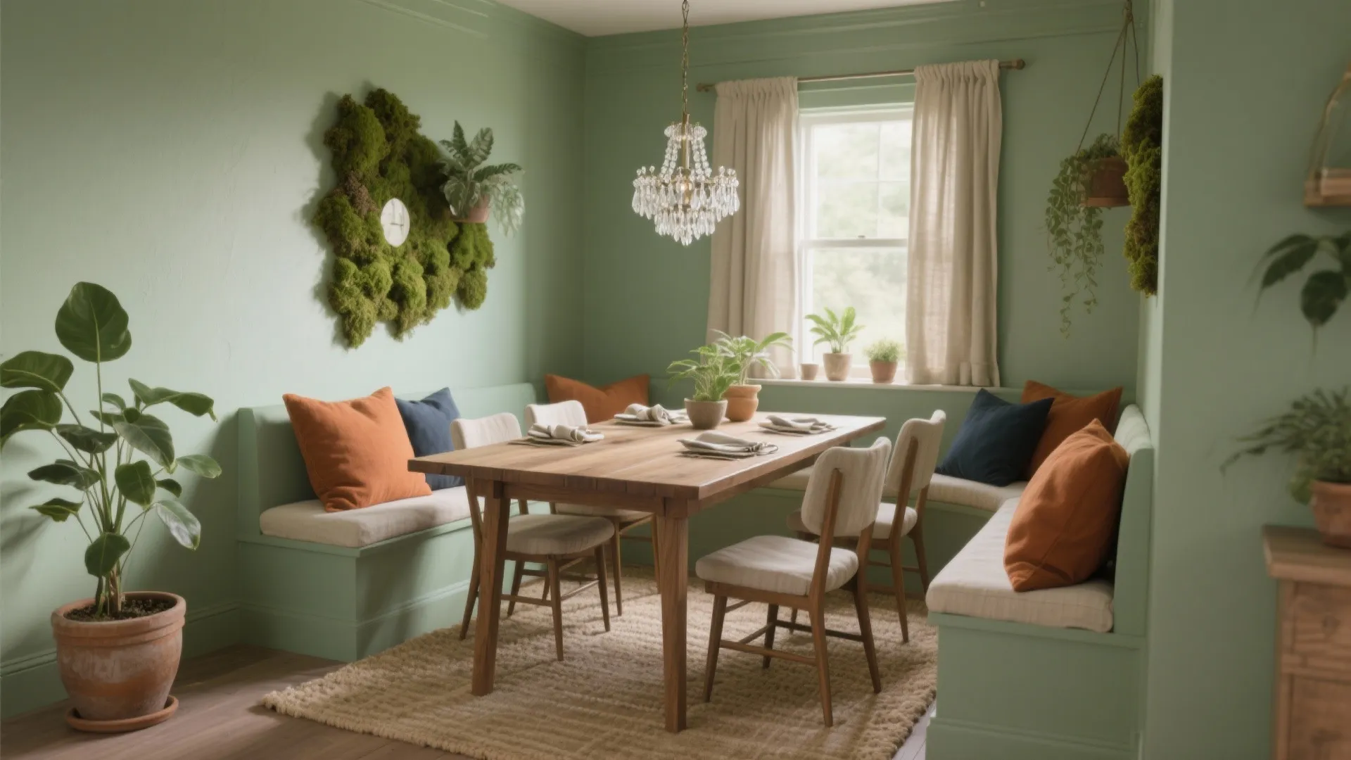 5 Sage Green Dining Room Ideas: Fresh, calm and versatile sage green dining room ideas from a designer who loves small spaces
