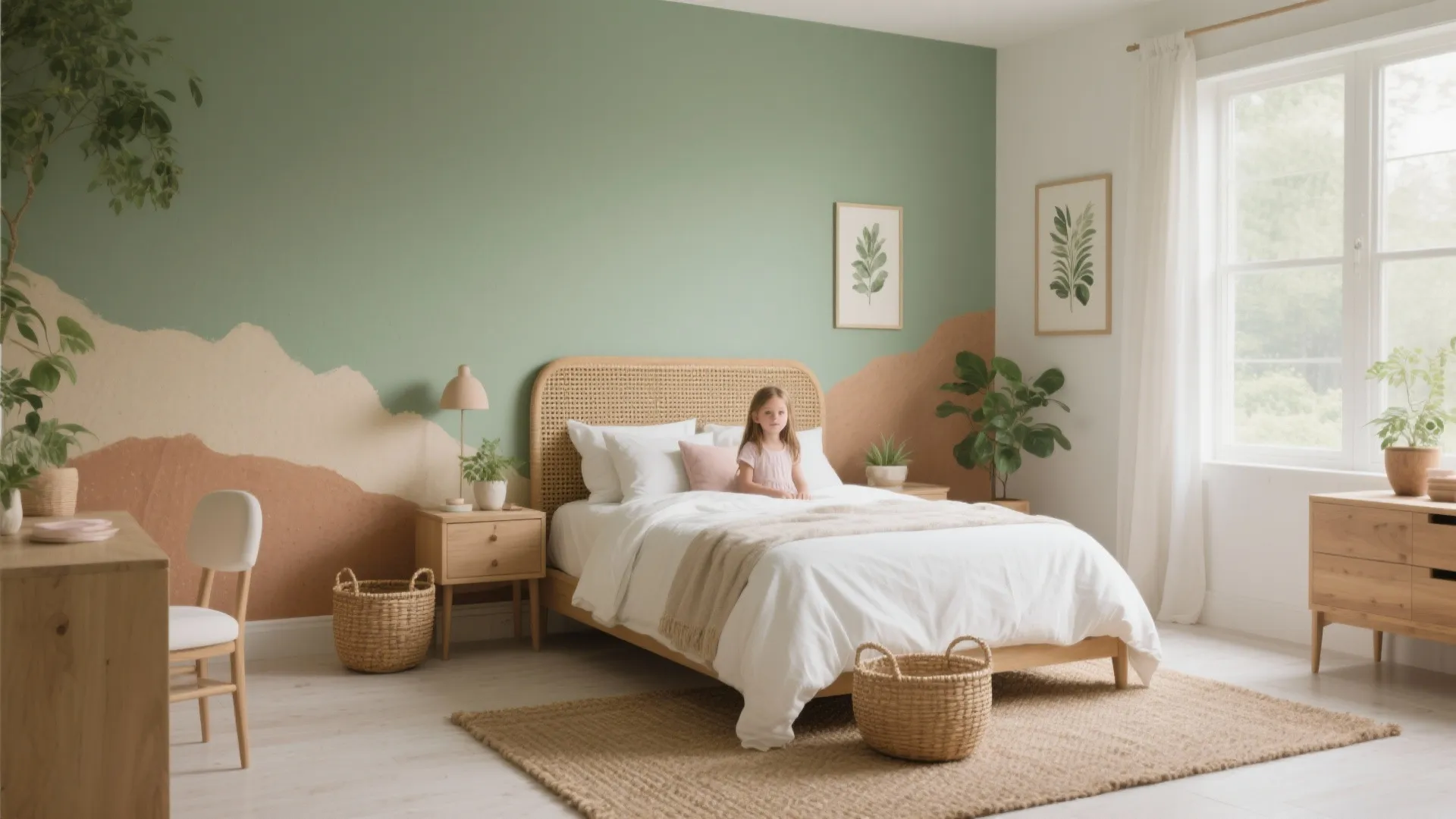 Nature-Inspired Greens and Earthy Neutrals