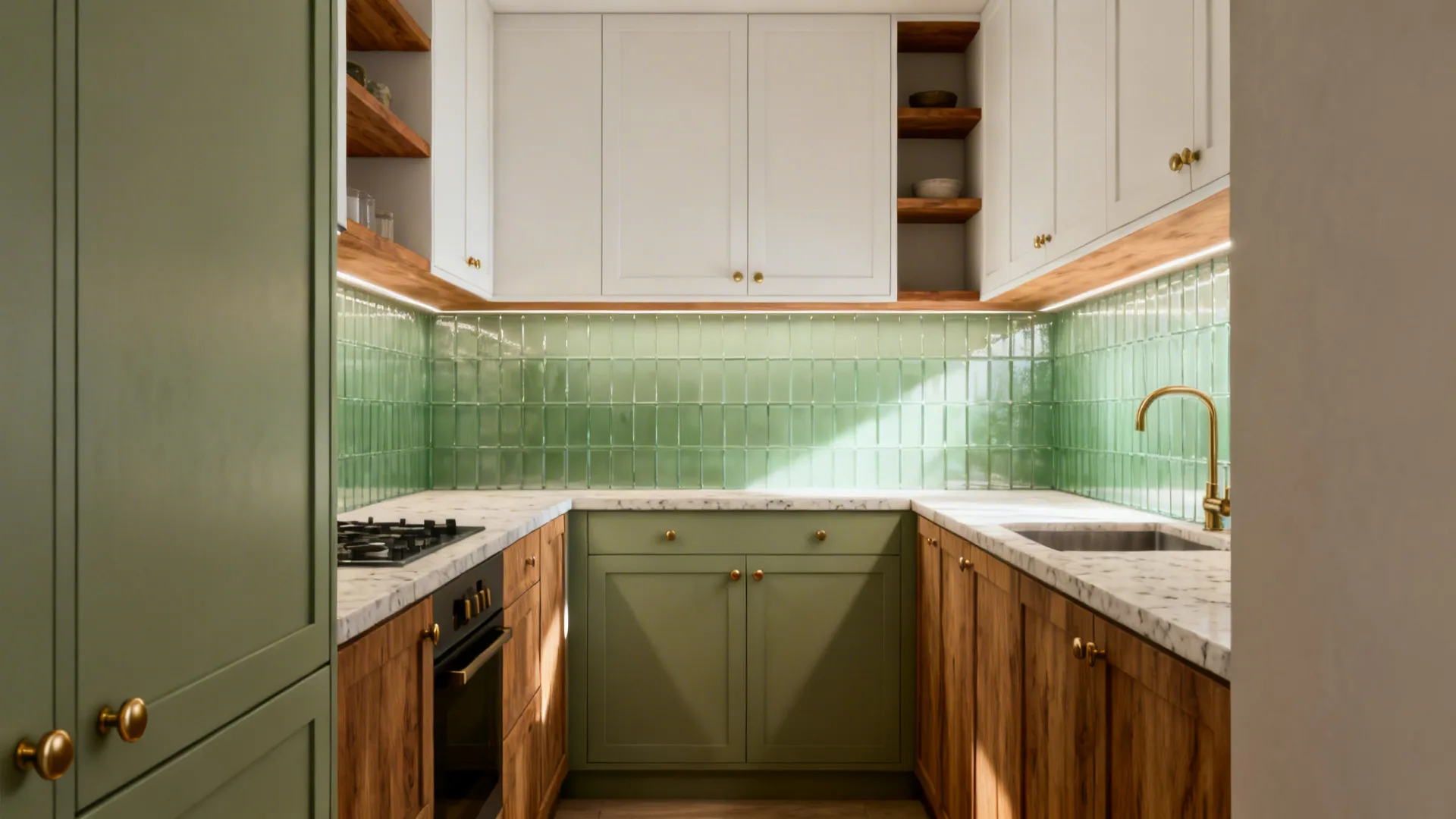 Desaturated Sage & Eucalyptus Greens