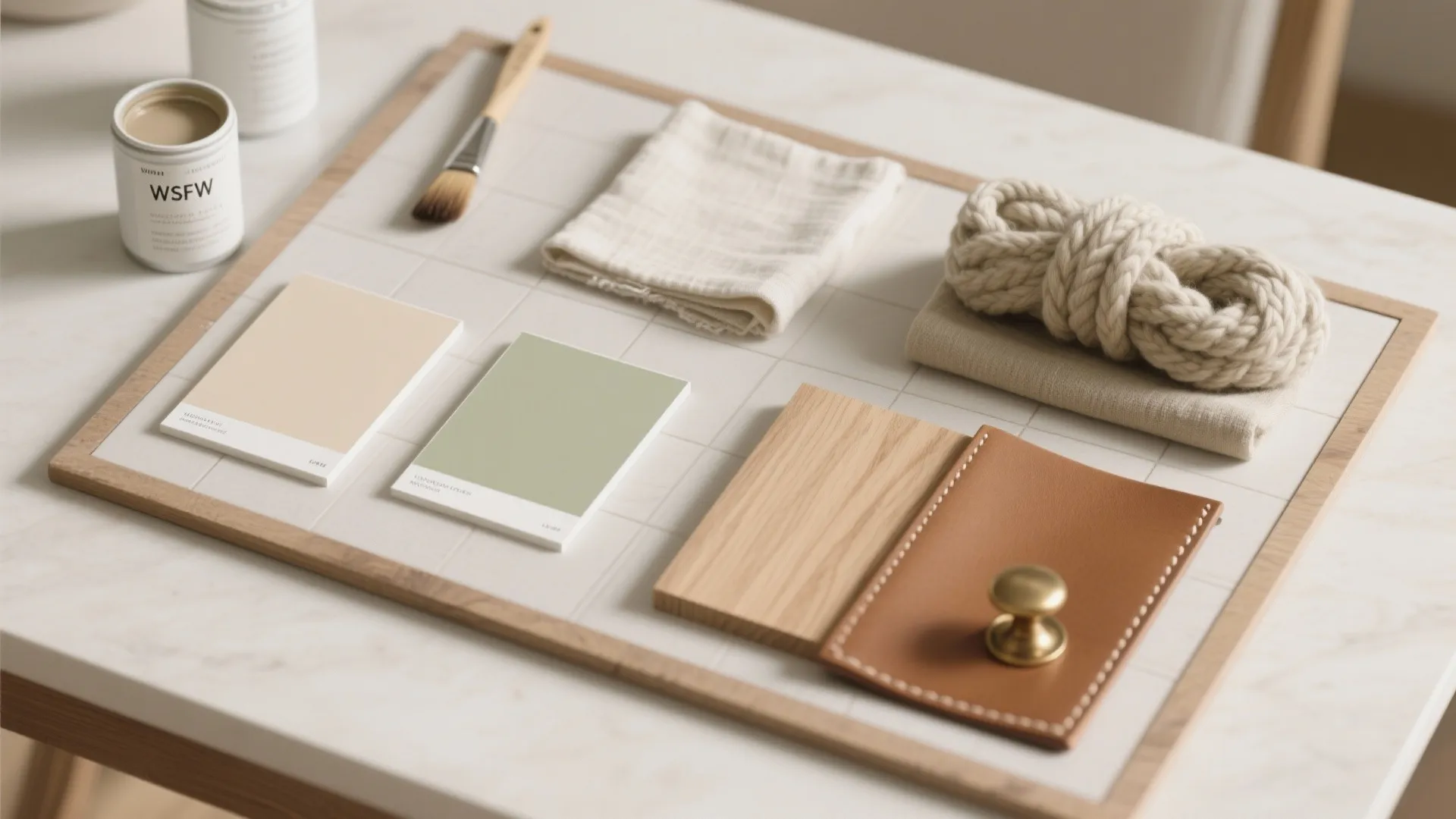 Earthy Neutrals with a Touch of Sage