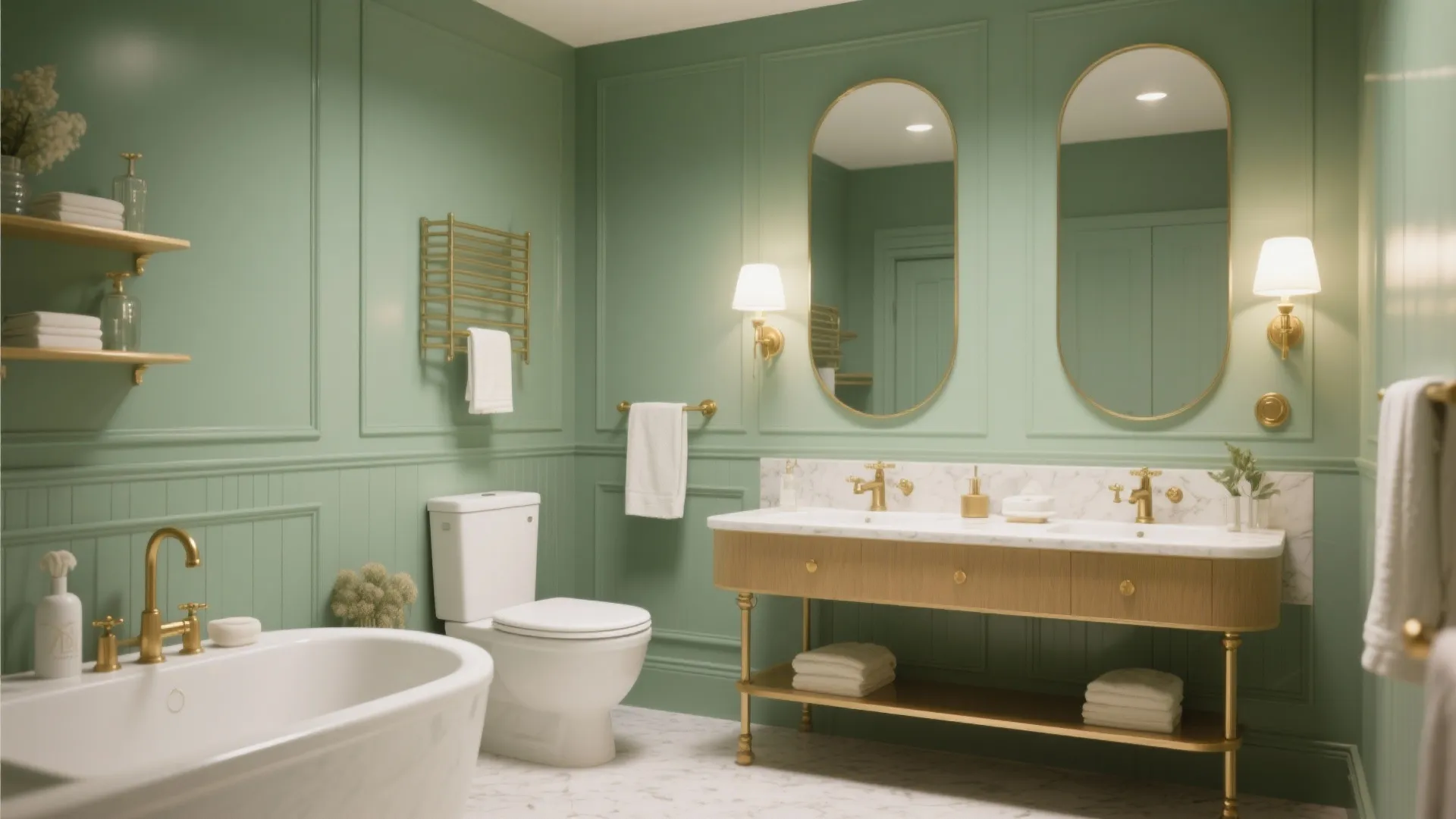 2. Choose Sage Green Walls