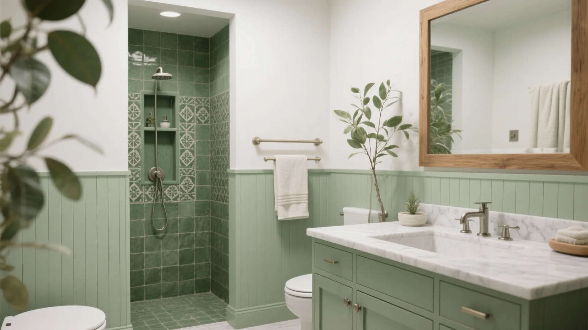 2) Spa Greens and Eucalyptus Sages