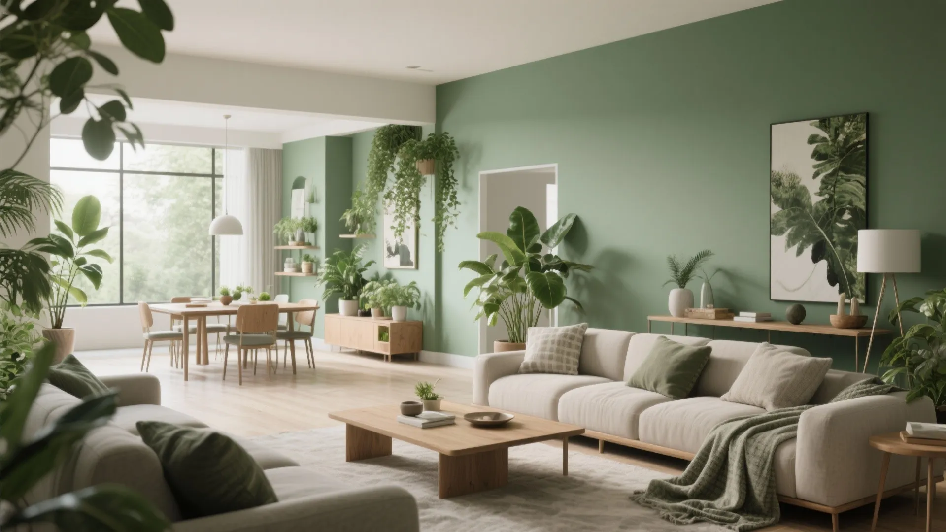 2. Sage Green for Calming Energy