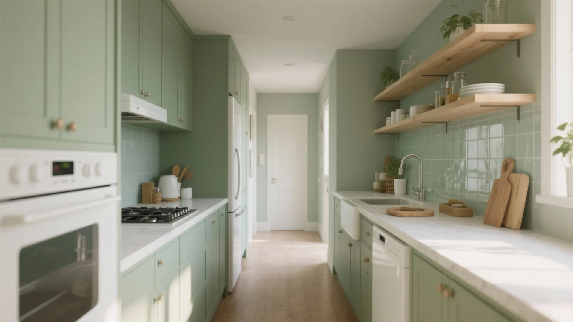 Muted Sage Green for Restorative Balance