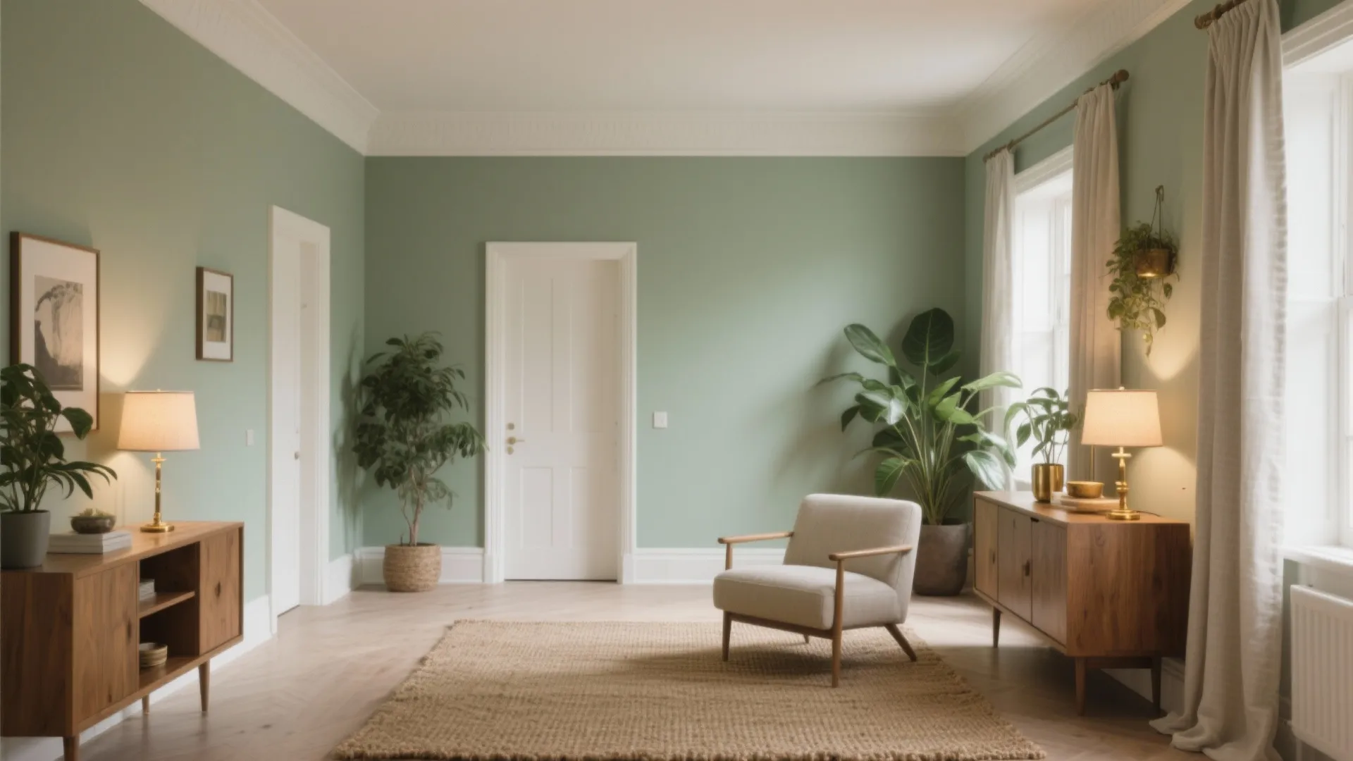 Sage Green Calm for Compact Living