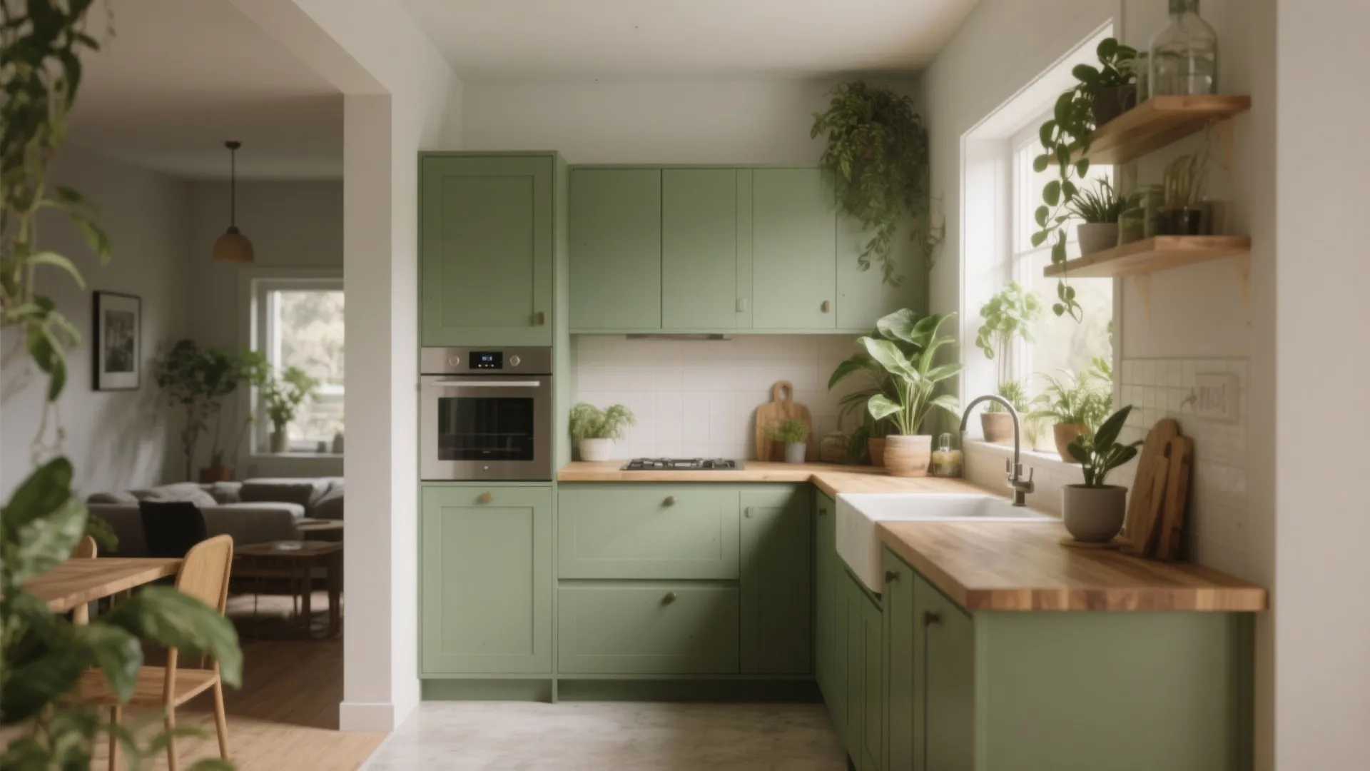 4. Sage Green for a Relaxed Vibe