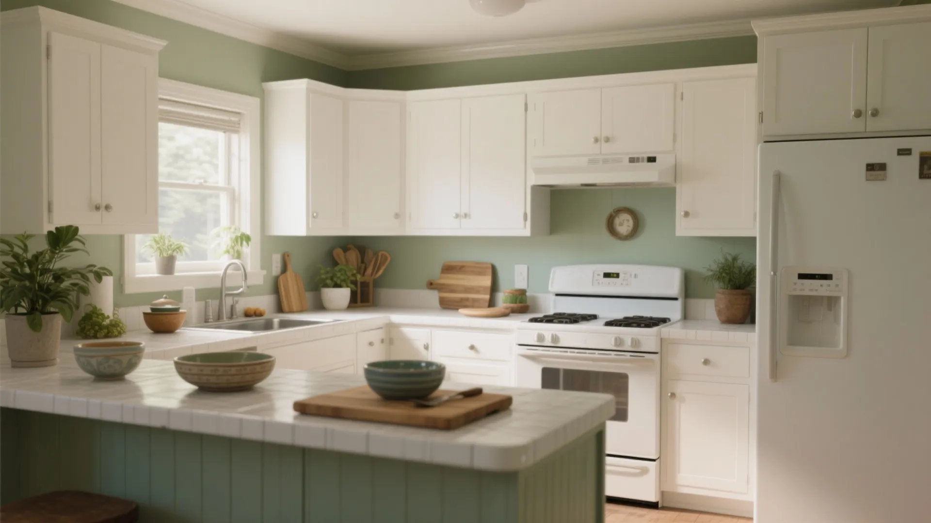 3. Sage Green for a Natural, Lived-In Look