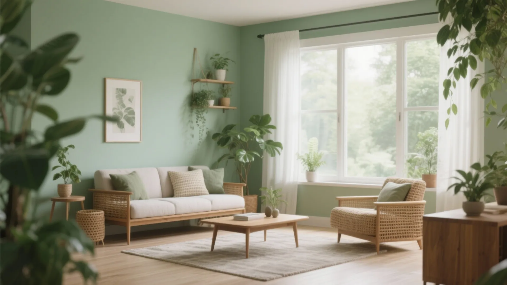 3. Sage Green Serenity