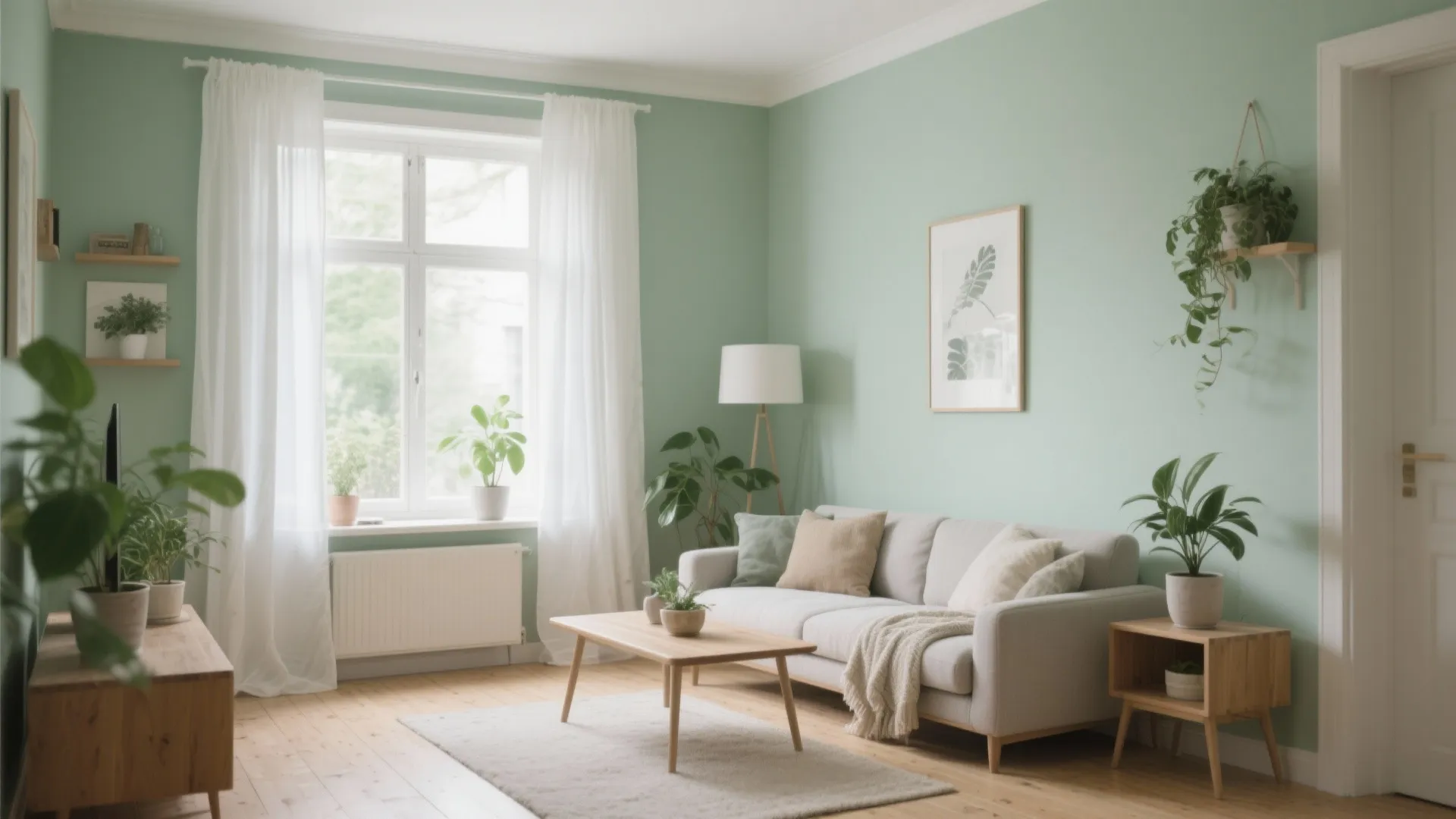 1. Soft Sage Green Calm
