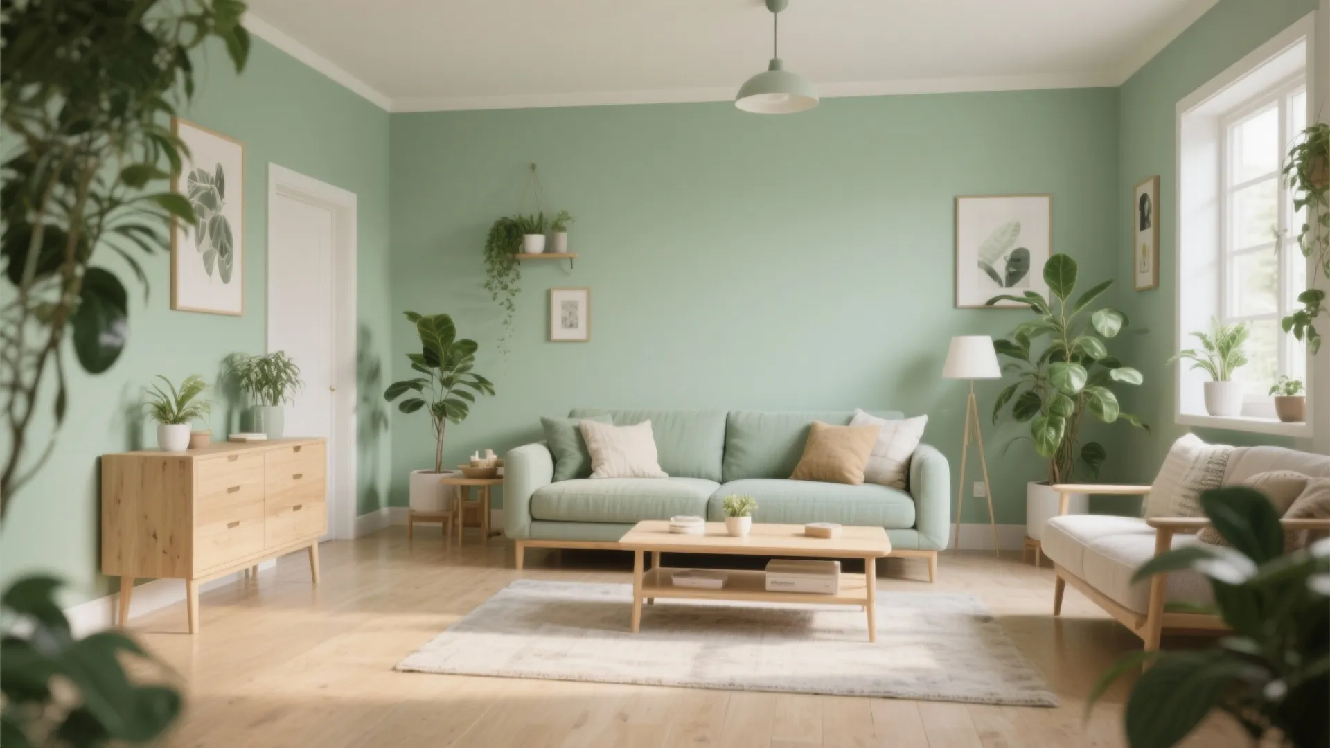 8. Sage Green Serenity