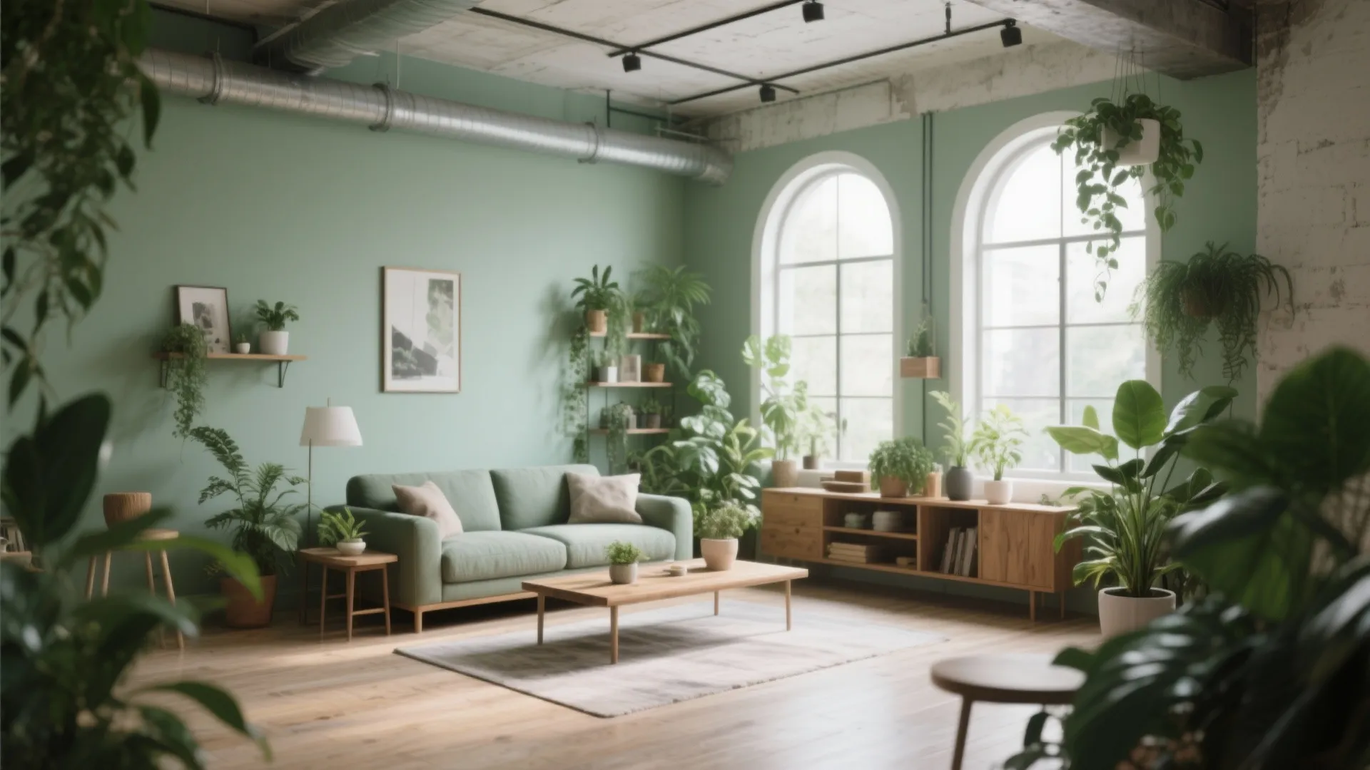 3. Sage Green for a Calming Retreat