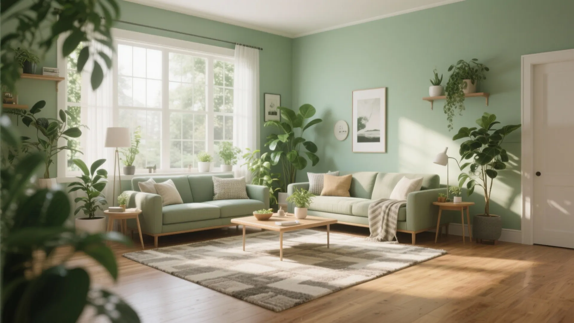 3. Sage Green Serenity