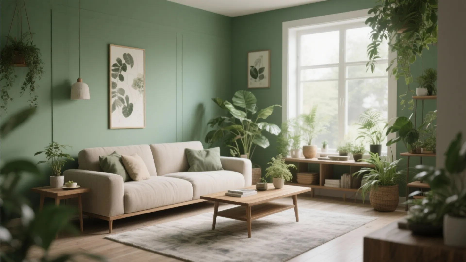 2. Sage Green Serenity