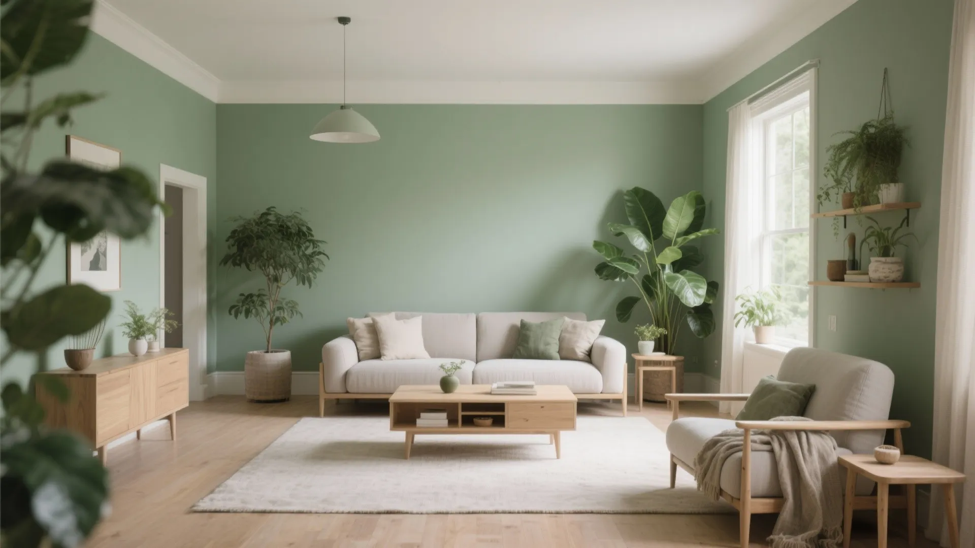 3. Sage Green Serenity
