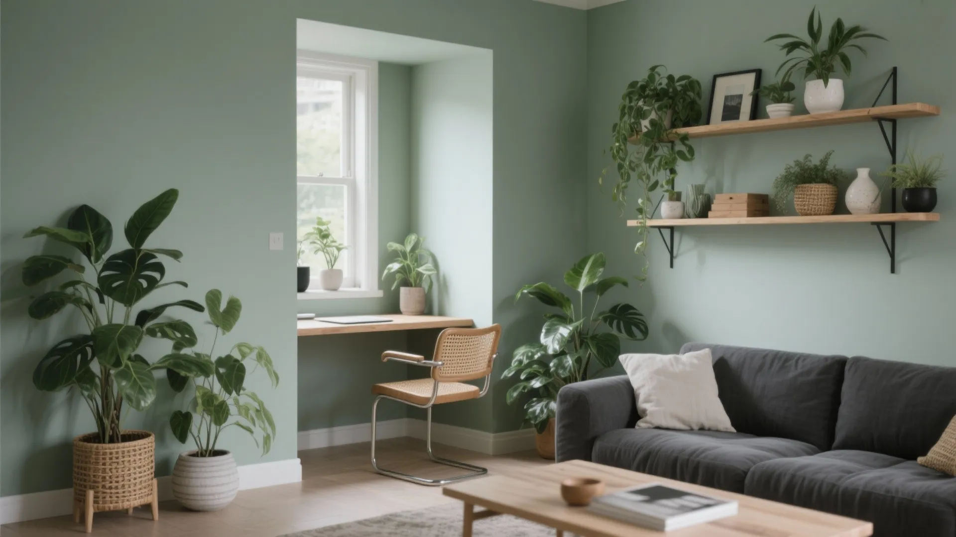 Sage Green for Biophilic Ease