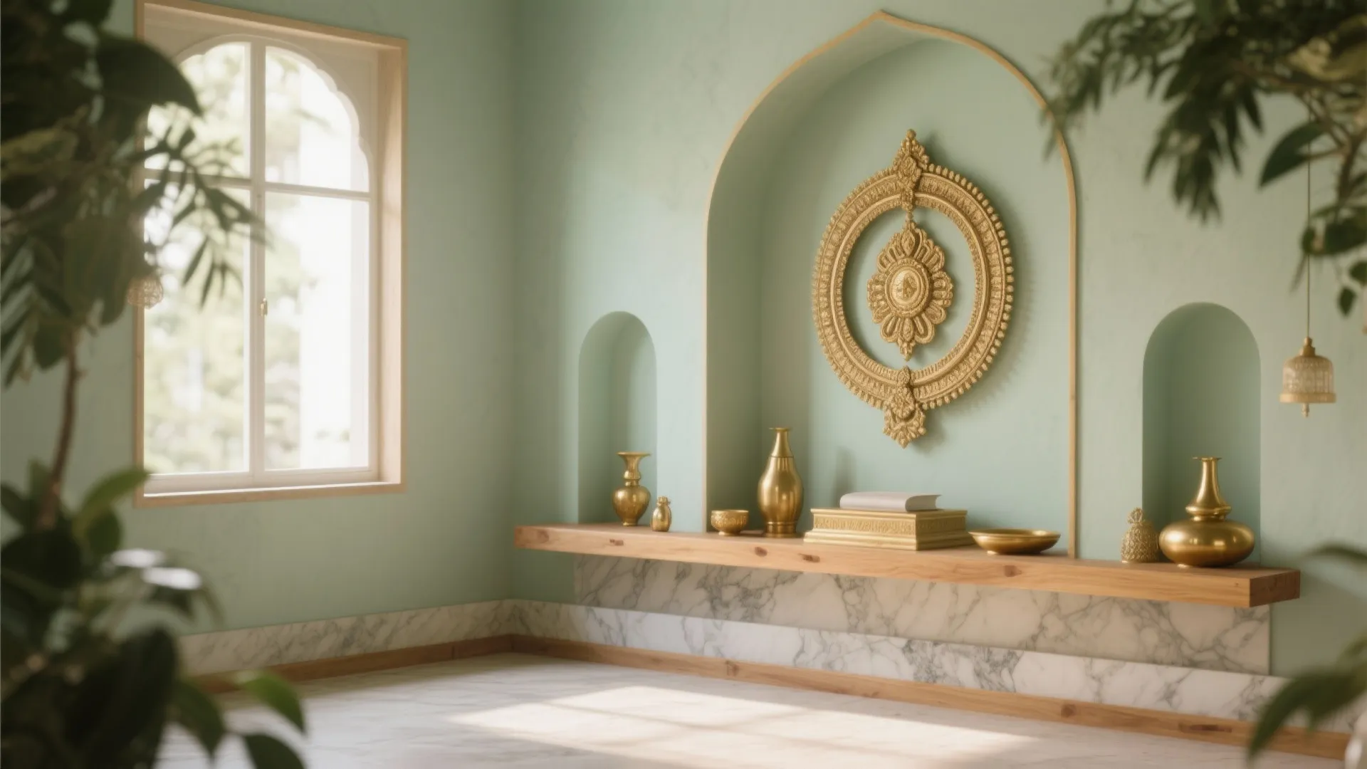 Subtle Pastel Green or Sage