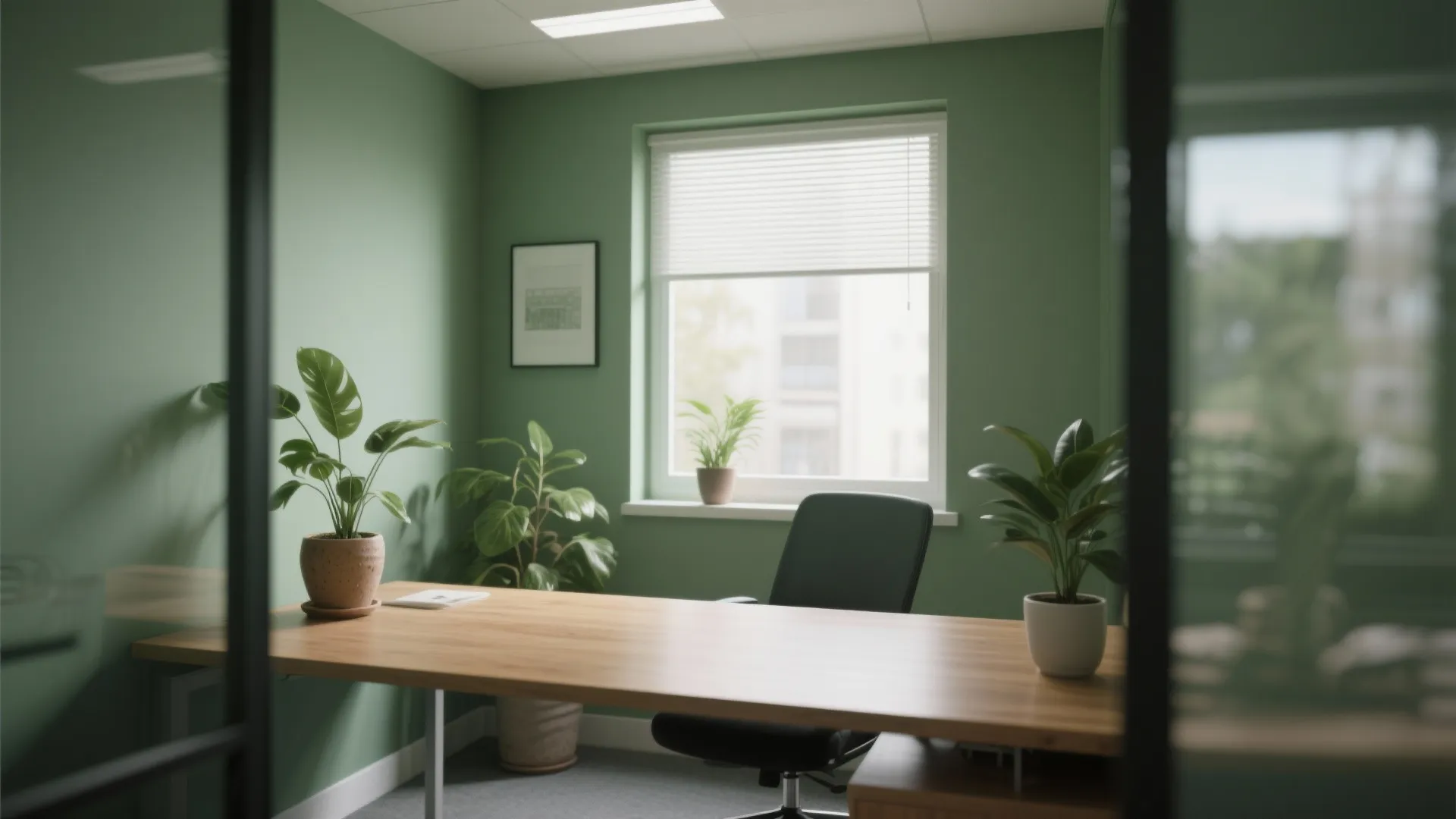 2. Soft Greens for Calmness