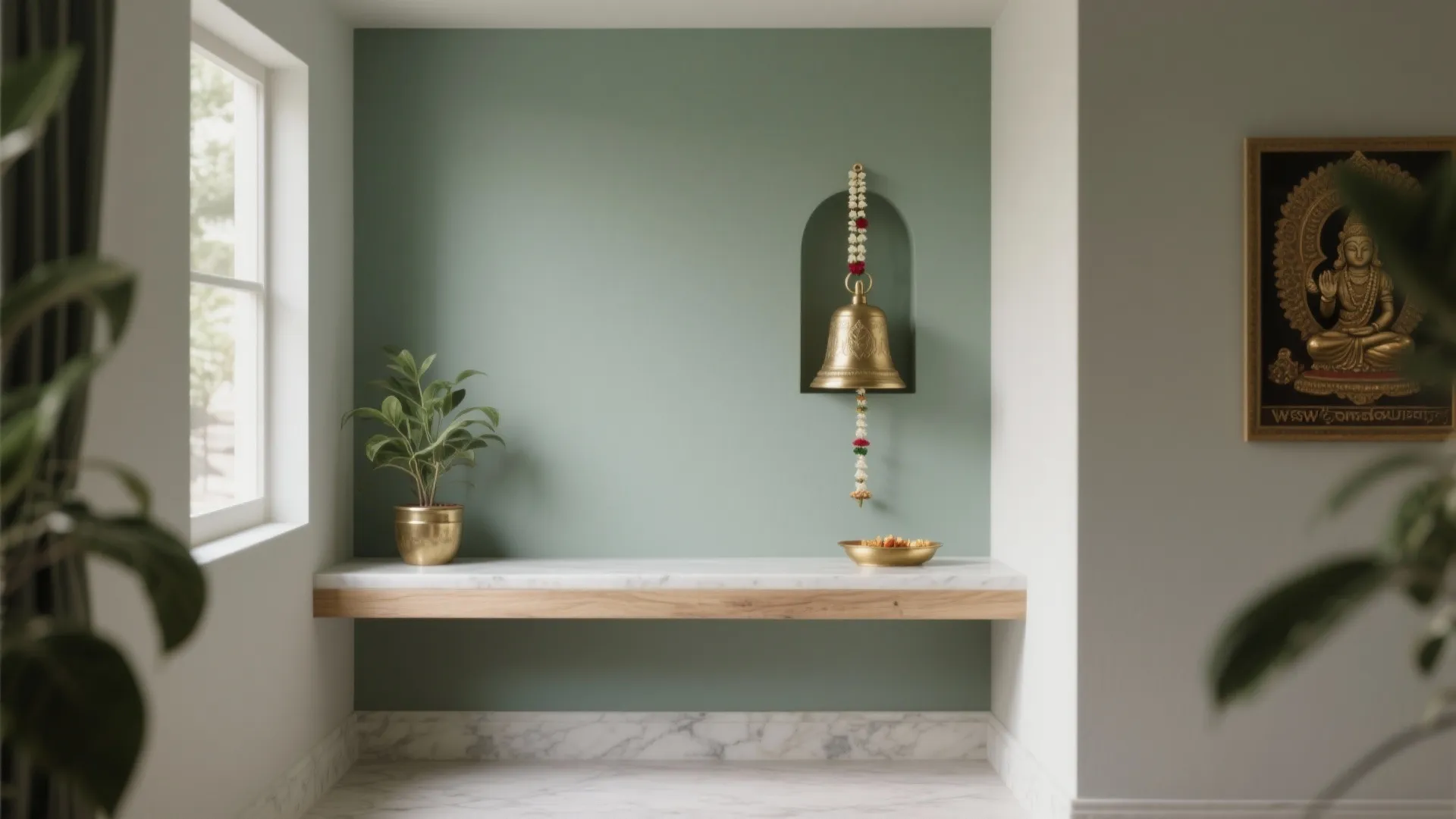 Pastel Jade or Sage Green