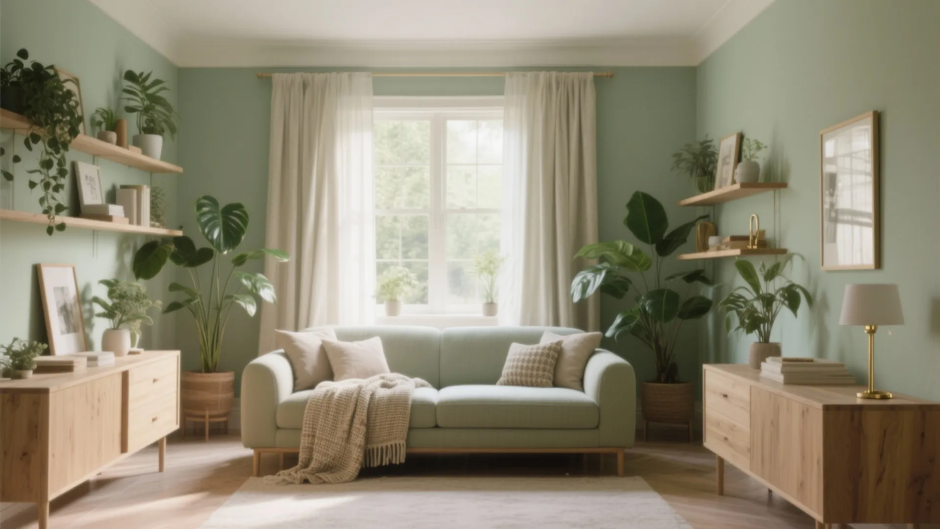 Sage Green and Biophilic Calm