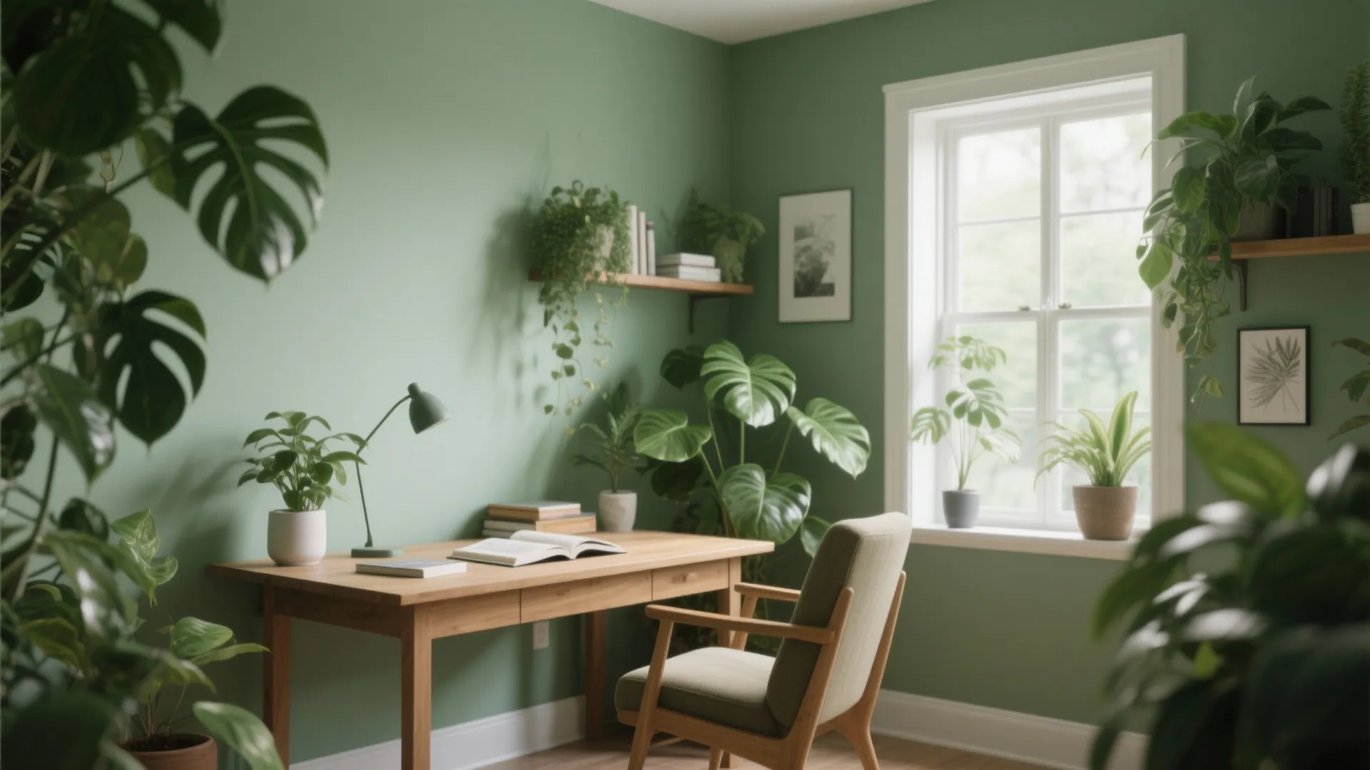 3. Sage Green for Mental Clarity