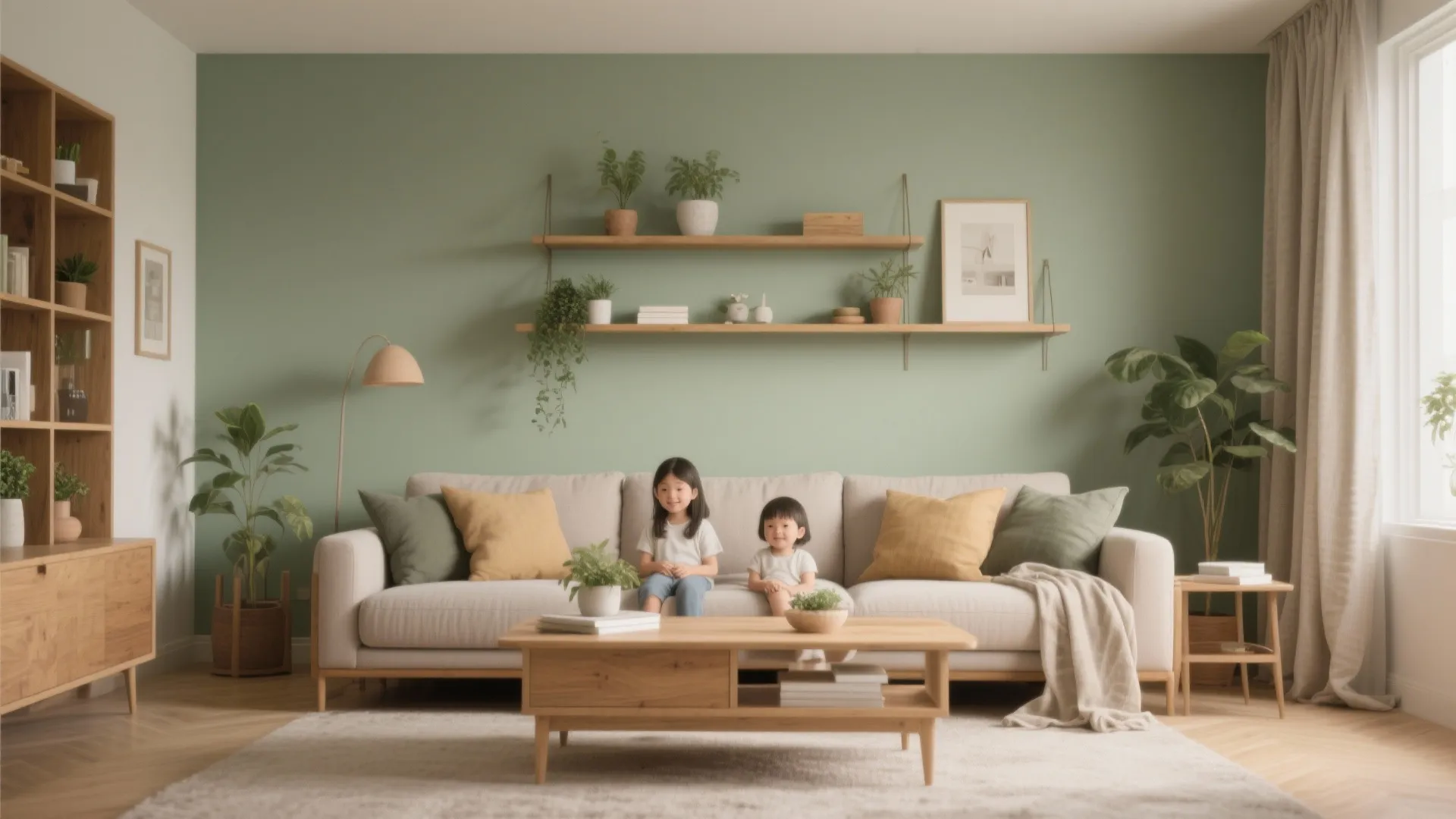 Soft Sage Green Calm